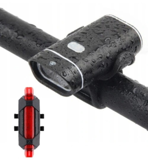 Osvetlenie na bicykel K&M E091 350 lm batéria